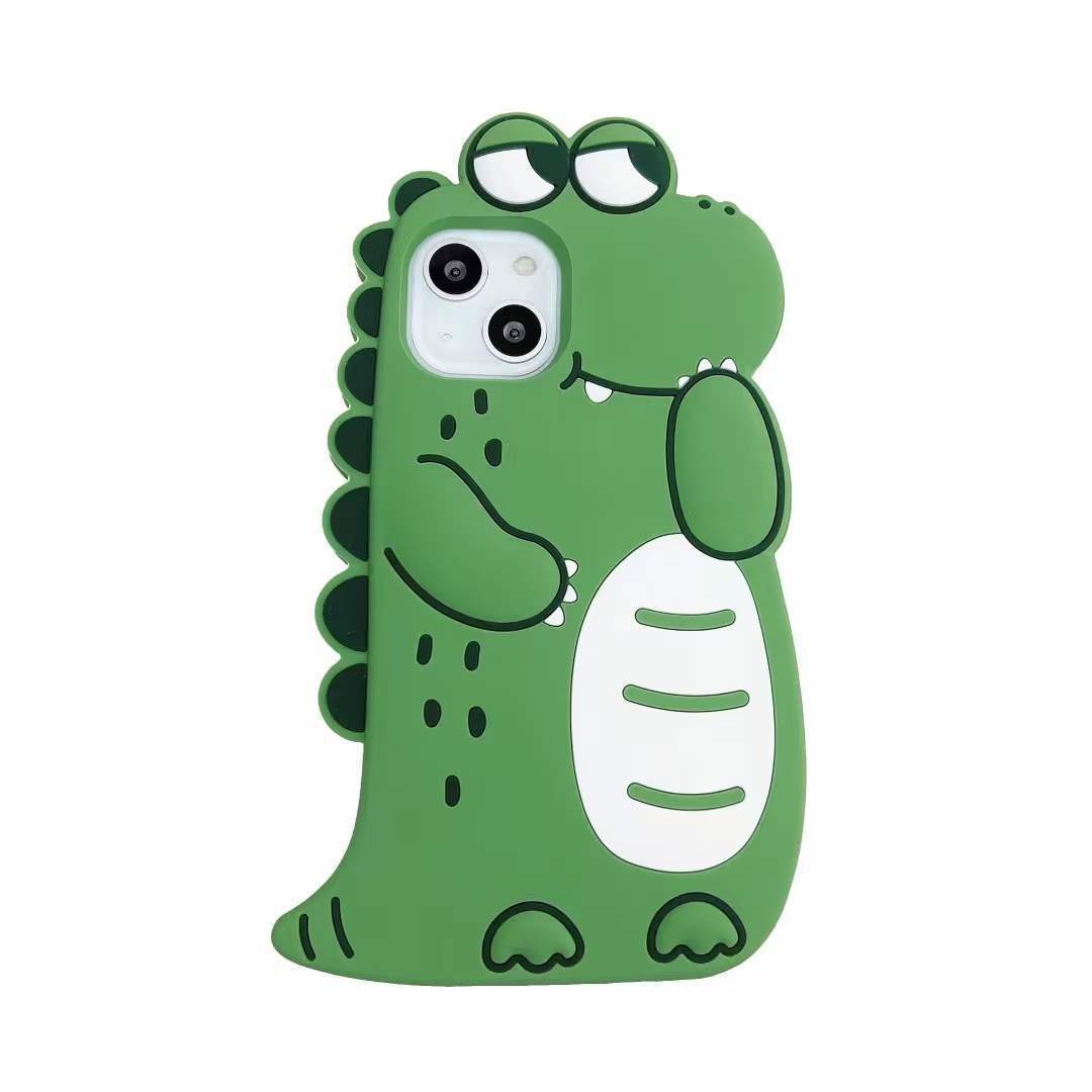 Thickened Anti-fall Applicable Mobile Phone Case Dinosaur Phone Case Cartoon Silicone Case Thickened Anti-fall Applicable Mobile Phone Case Dinosaur Phone Case Cartoon Silicone Case